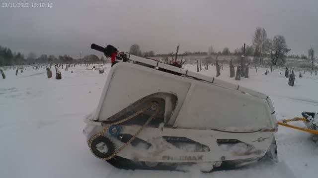 Мотобуксировщик SHARMAX S380 1250 HP8. Хочешь ехать - меняй шестерни!