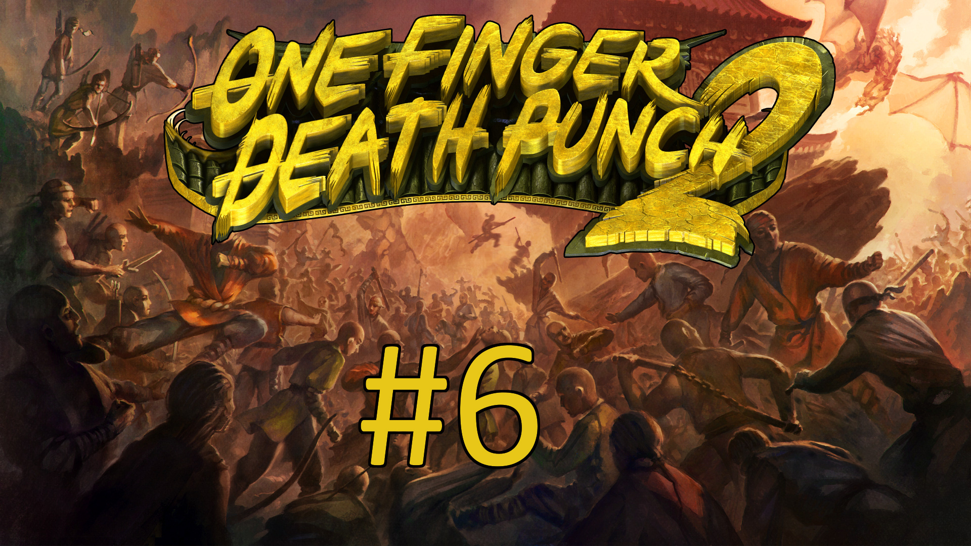 Прохождение One Finger Death Punch 2 - Часть 6. The Sky Lands