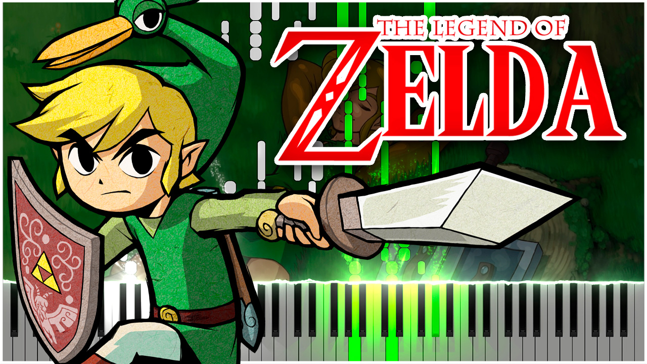 Overworld (The Legend of Zelda) 【 КАВЕР НА ПИАНИНО 】