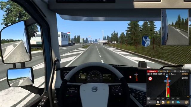 Euro Truck Simulator 2. Развитие своей транспортной компании. Доставка груза в Чехию..mp4