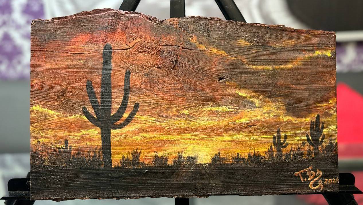 Пустыня Аризоны/Акрил/Просто