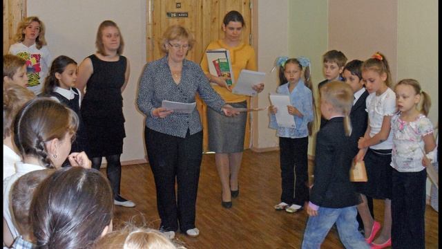 "Учительница первая" (Коренблит-Слуцкий).Мегапроект "Экология русского языка. Синтез слова и музыки.