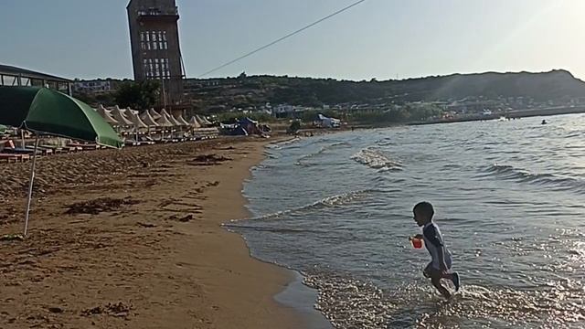 Пляж на Северном Кипре.