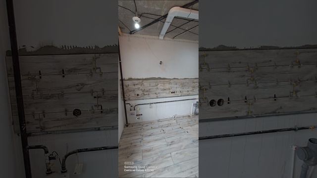 Ремонт на Малоярославской.Часть 12. Закладные для потолочных карнизов и шкафов-купе. Кухонный фартук