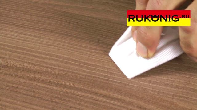 22. Ремонт царапины с быстрым воском Duo Royal от König