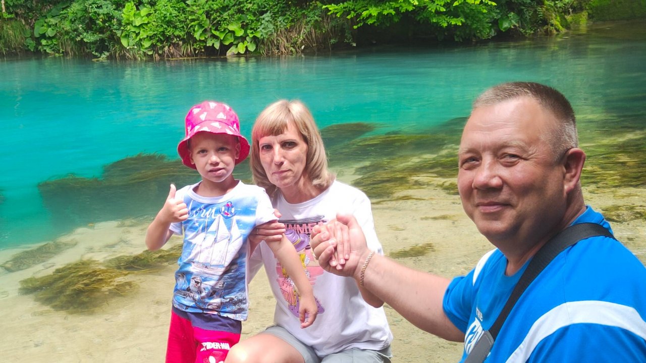 5,4 Абхазия. Стеклянный мост и голубое озеро