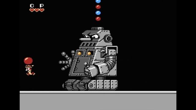 Dendy (Famicom,Nintendo,Nes) 8-bit Chip & Dale 1часть Битва с Боссами