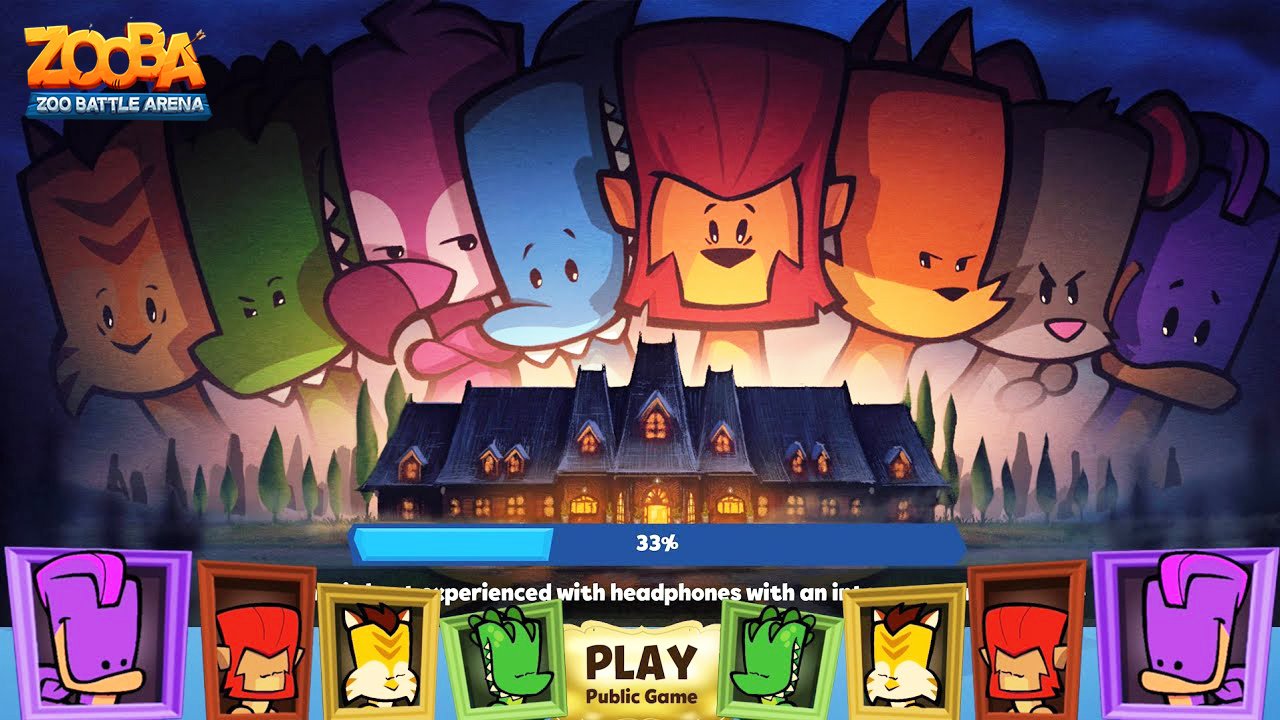 Zooba, зуба обзор новой игры zooba Suspects Mystery Mansion новая игра в игре зооба гайд на ZooUs