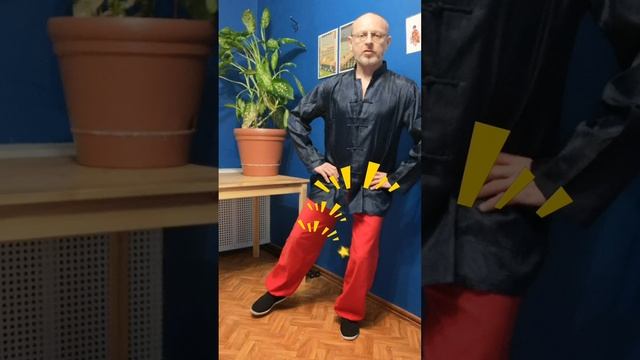 Упражнения для коленных суставов. Часть 6/9 (цигун).