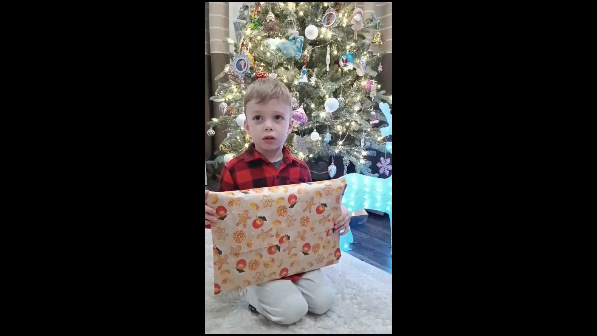 Онлайн-акция «Новый Год к нам мчится». Читает Сергей Корчуков «Мы споем елочке» (Оренб. обл.)