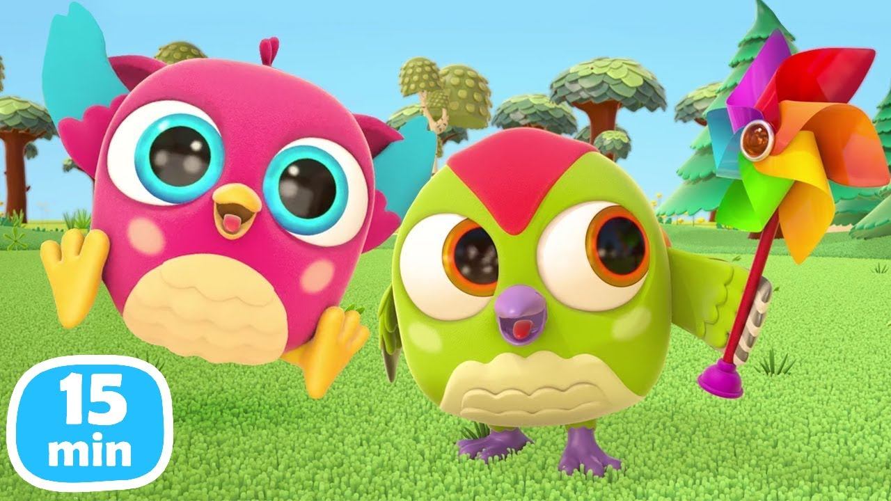 Совенок Хоп Хоп и Тук Тук: развивающие мультики для детей