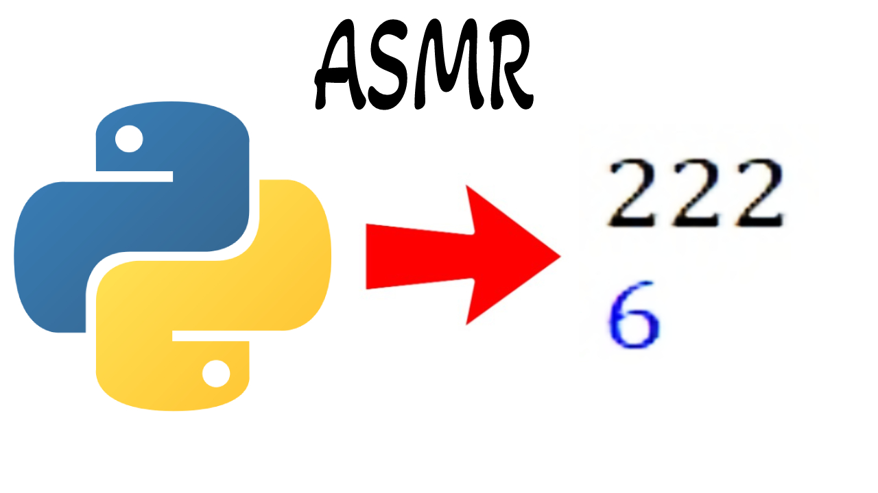 PYTHON | КАК НАЙТИ СУММУ ЦИФР ЧИСЛА
