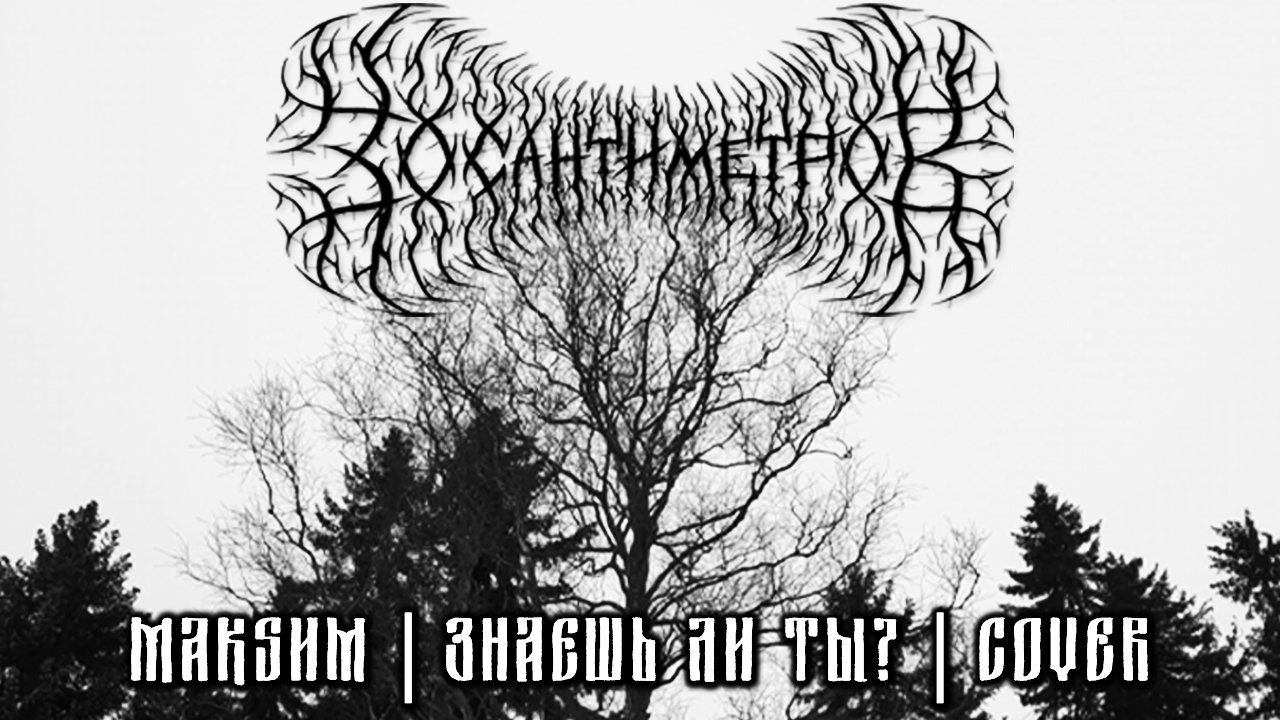 МакSим | Знаешь ли ты? | 30 сантиметров feat. Николай Воробьёв | Metal Cover