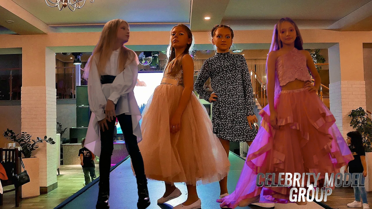 Модные платья для девочек на НОВЫЙ ГОД  . KIDS FASHION SHOW / 1000планет