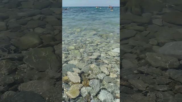 Самая чистая вода в Геленджике 🌊🏖️ Тонкий мыс 👍