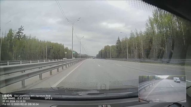 02.05.2024 Поездка по трассе М2: от посёлка Ревякино Тульской области до Москвы