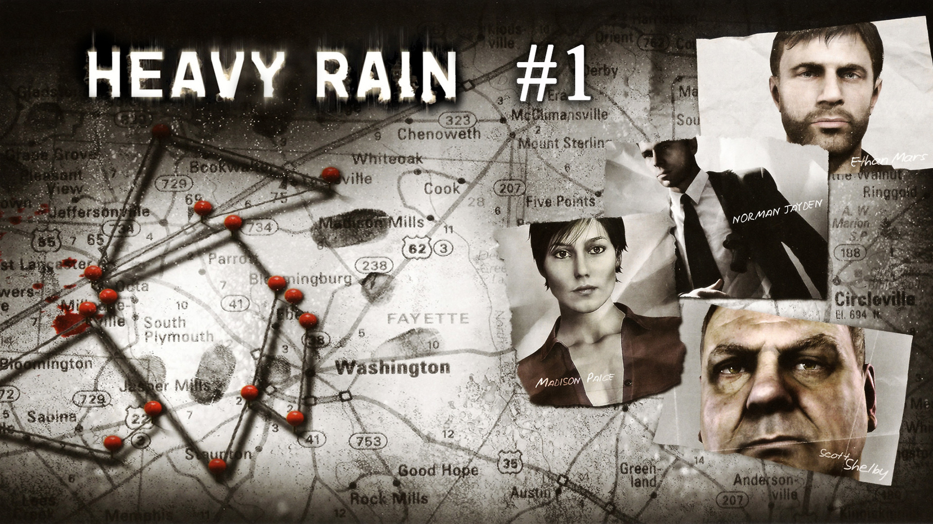 Heavy rain. Глава 1. Интерактивный фильм. Прохождение