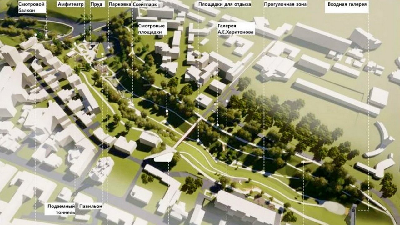 Работы в Почаинском овраге, освобождение от строений || Нижегородский р-он, Лудильный || Апрель 2023