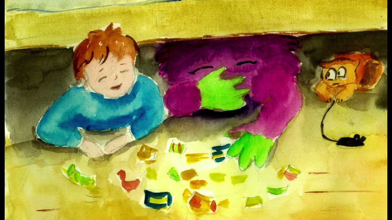 Новая детская песня от Елены Казаковой: "Добрый монстрик".