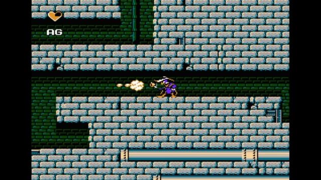 Dendy (Famicom,Nintendo,Nes) 8-bit Darkwing Duck уровень 3