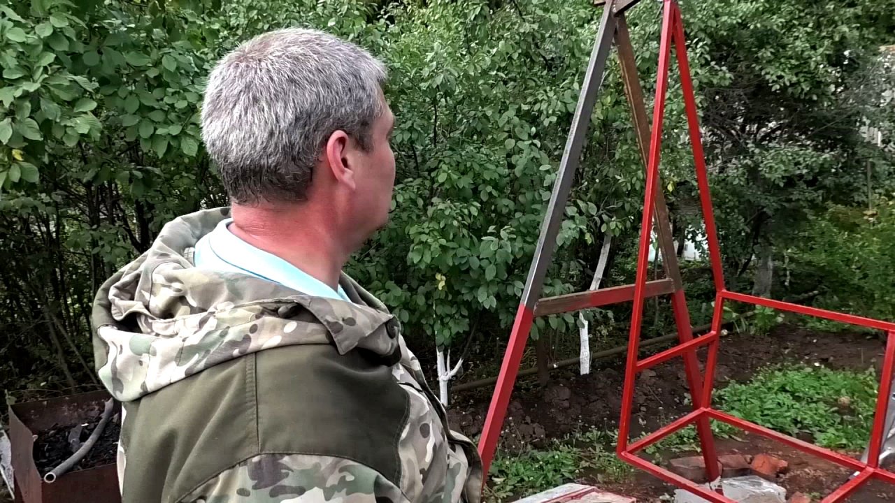 Чуть не развелись, пока делали качели...