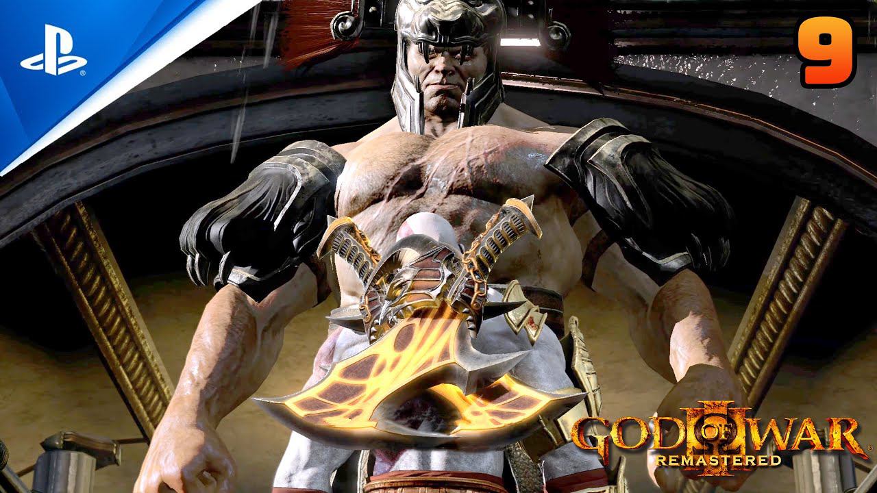 «БОСС: ГЕРАКЛ» ✪ GOD OF WAR III REMASTERED (РУССКАЯ ОЗВУЧКА) Прохождение — Часть 9