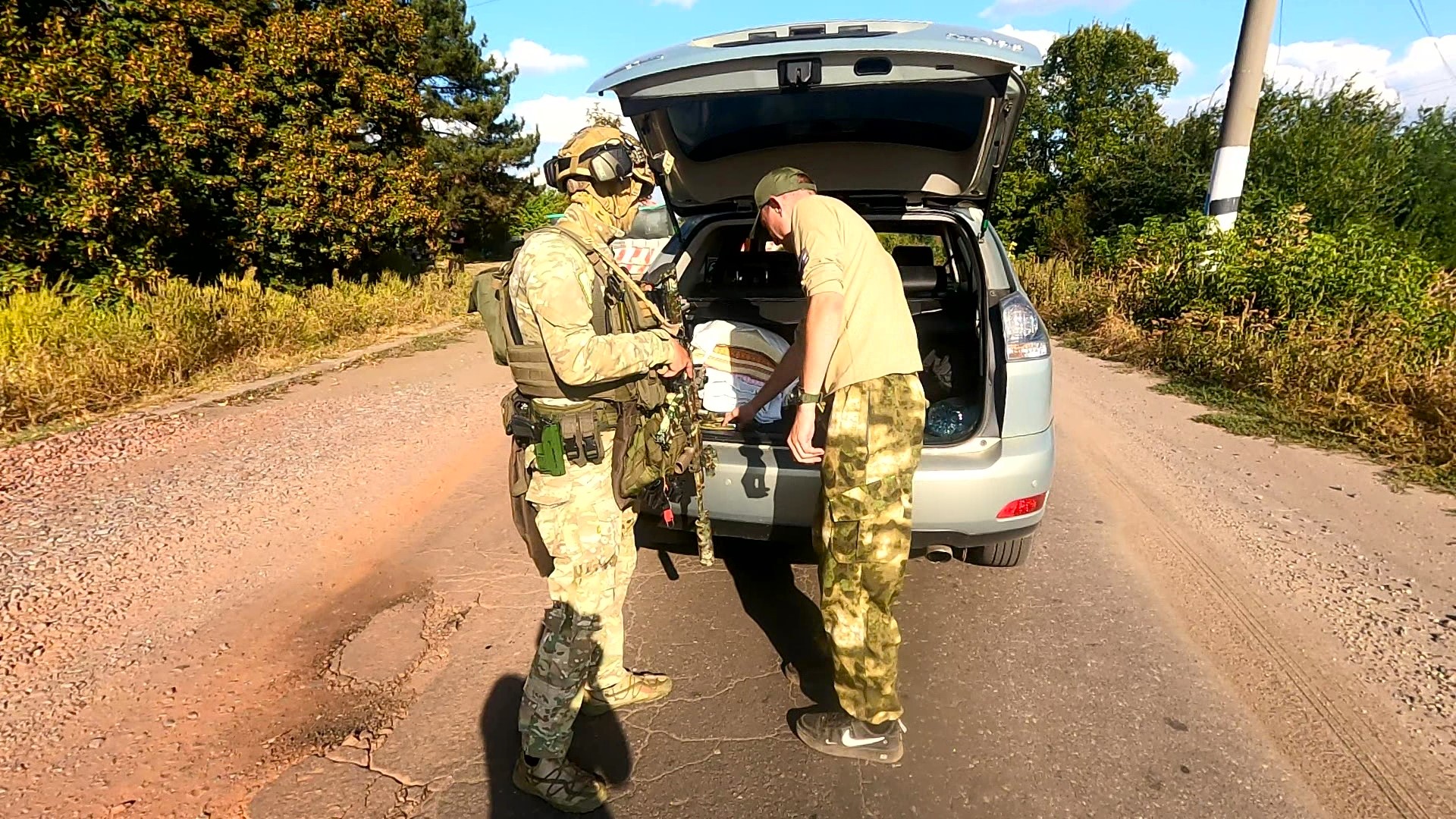 О работе сил специального назначения на Донбассе эксклюзивный репортаж журналистов Югры
