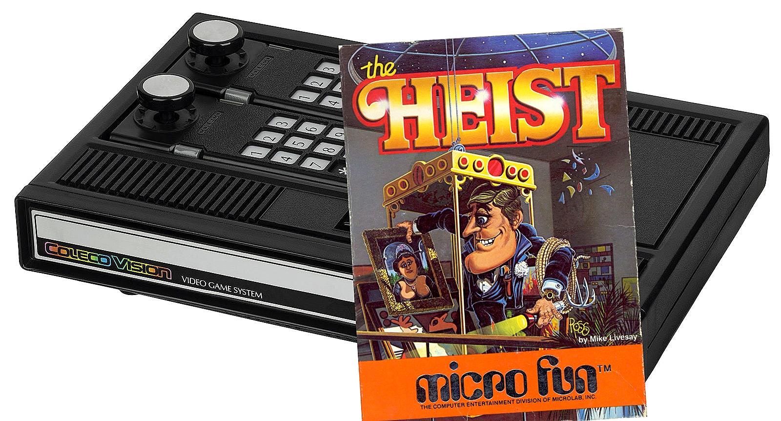 The Heist ограбление на ColecoVision. Реакция. 🤨
