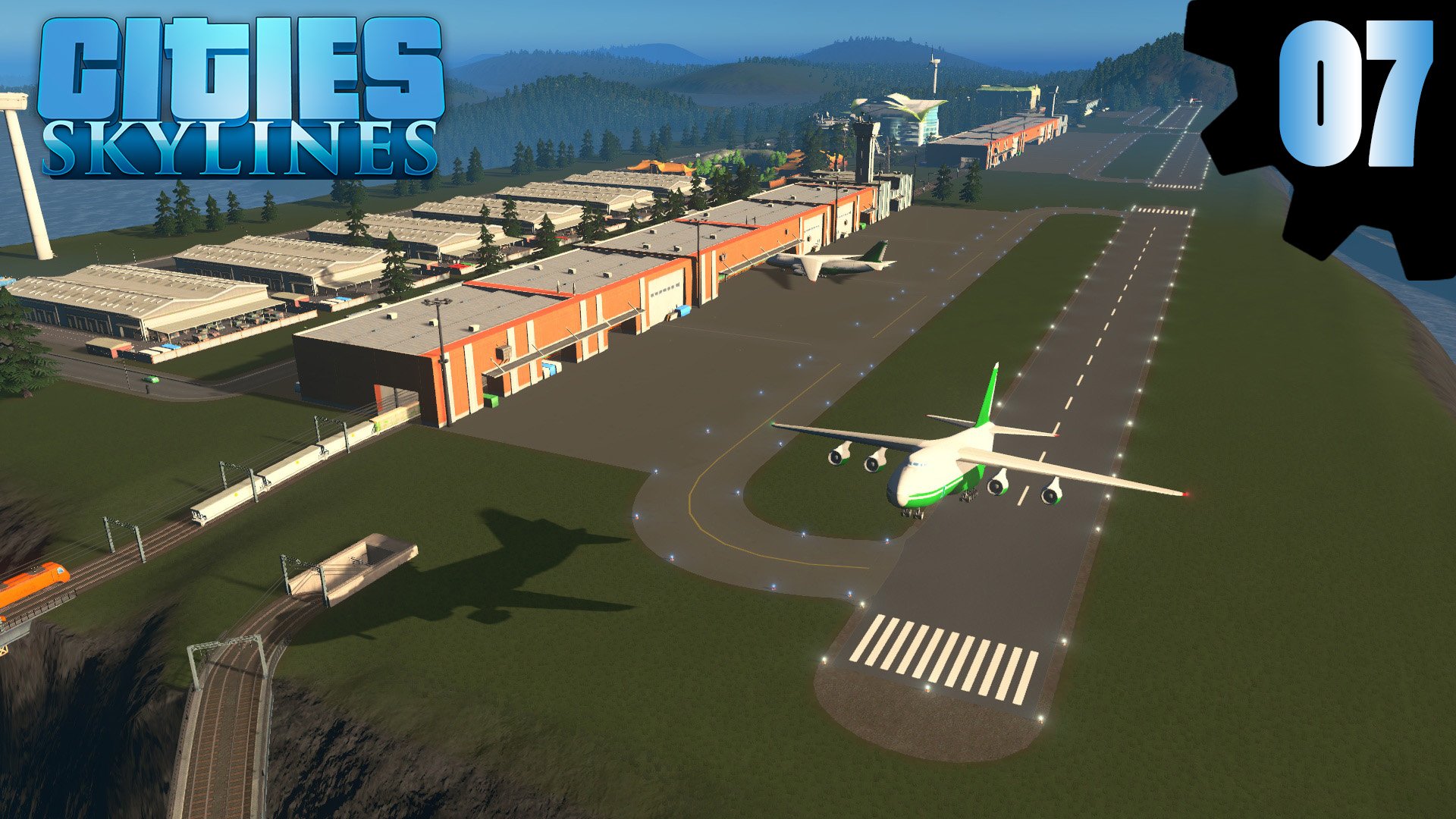 Cities Skylines #7 Страдаю от пробок и строю аэропорт