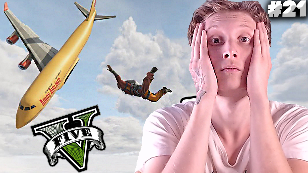 НЕУДАЧНЫЙ УГОН САМОЛЁТА ► GTA 5 #21