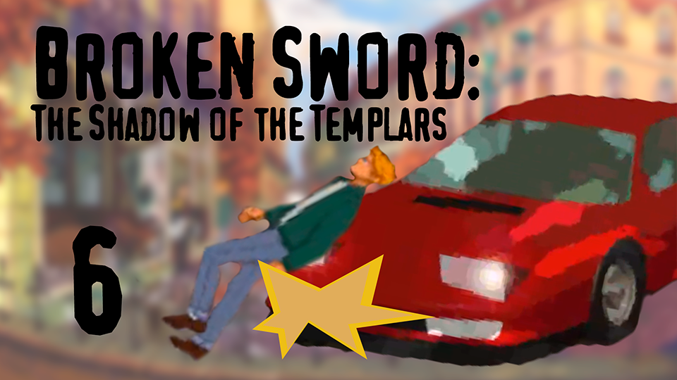 Феррарри, Авария и Коза - Broken Sword: The Shadow of the Templars - Прохождение 6