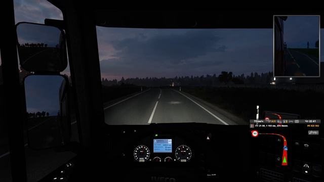 ETS 2 Рейс № 8 Псков (Россия) Осло (Норвегия) Часть 1 Тракторы Дневник домового.mp4