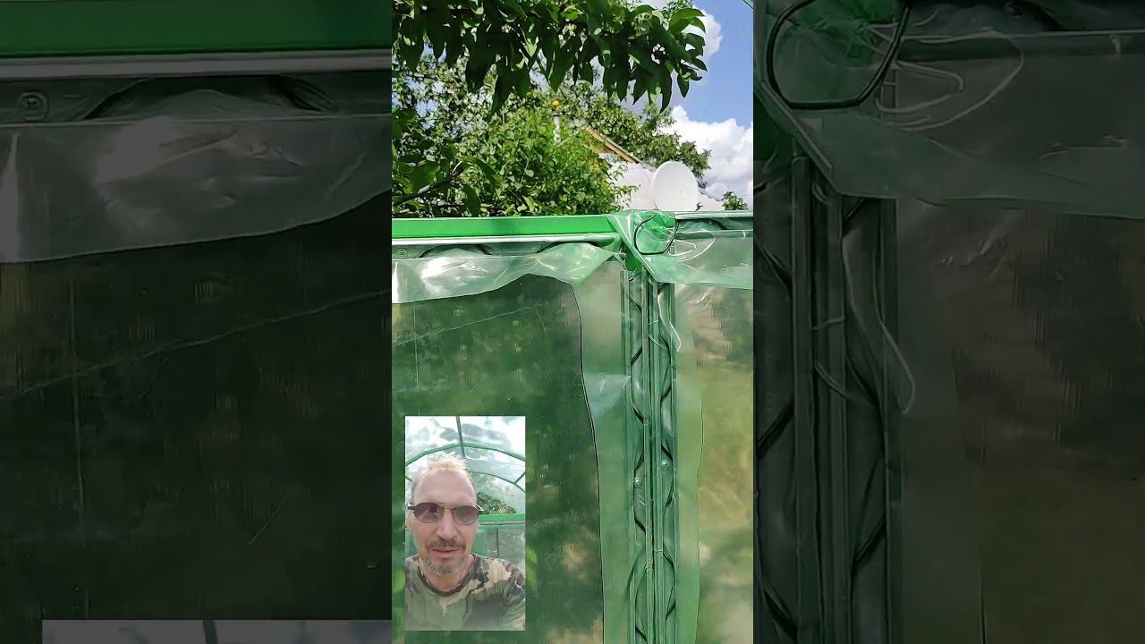 Клипса для теплицы - "ЗИГ-ЗАГ" выручила...!!!