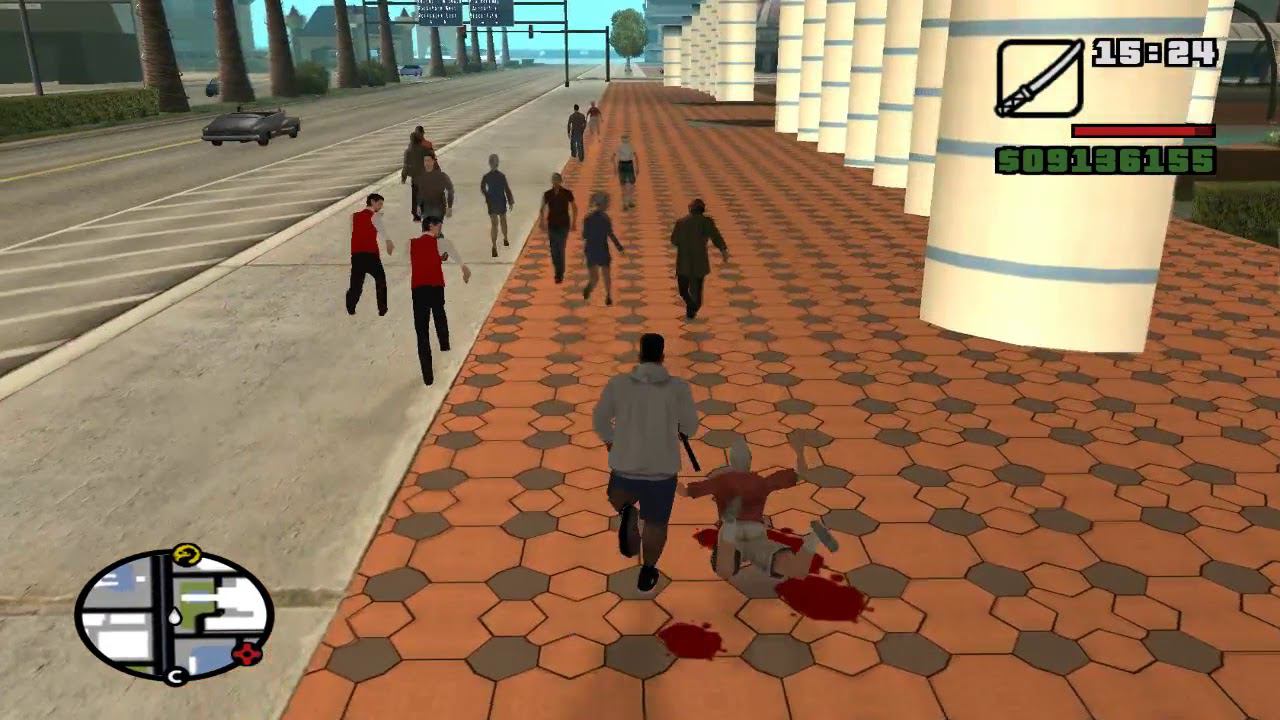 GTA San Andreas -Катана мощь