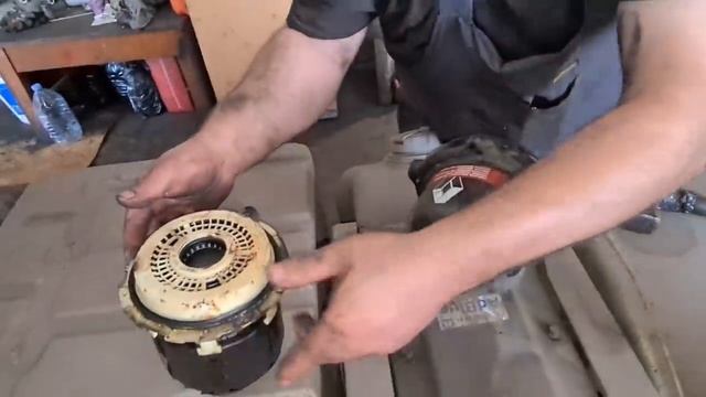 Renault T - Блок подготовки воздуха - замена фильтра т,о.mp4