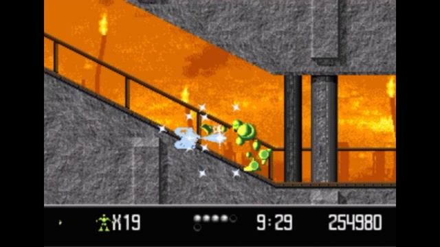 Sega Mega Drive 2 (Smd) 16-bit Vectorman 2 Scene 16 Recycle Or Die