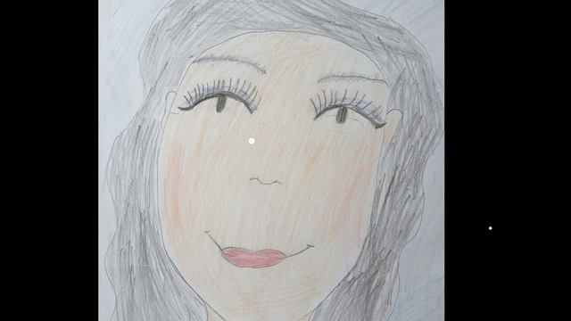 Портреты мам на 8 марта, 2 класс