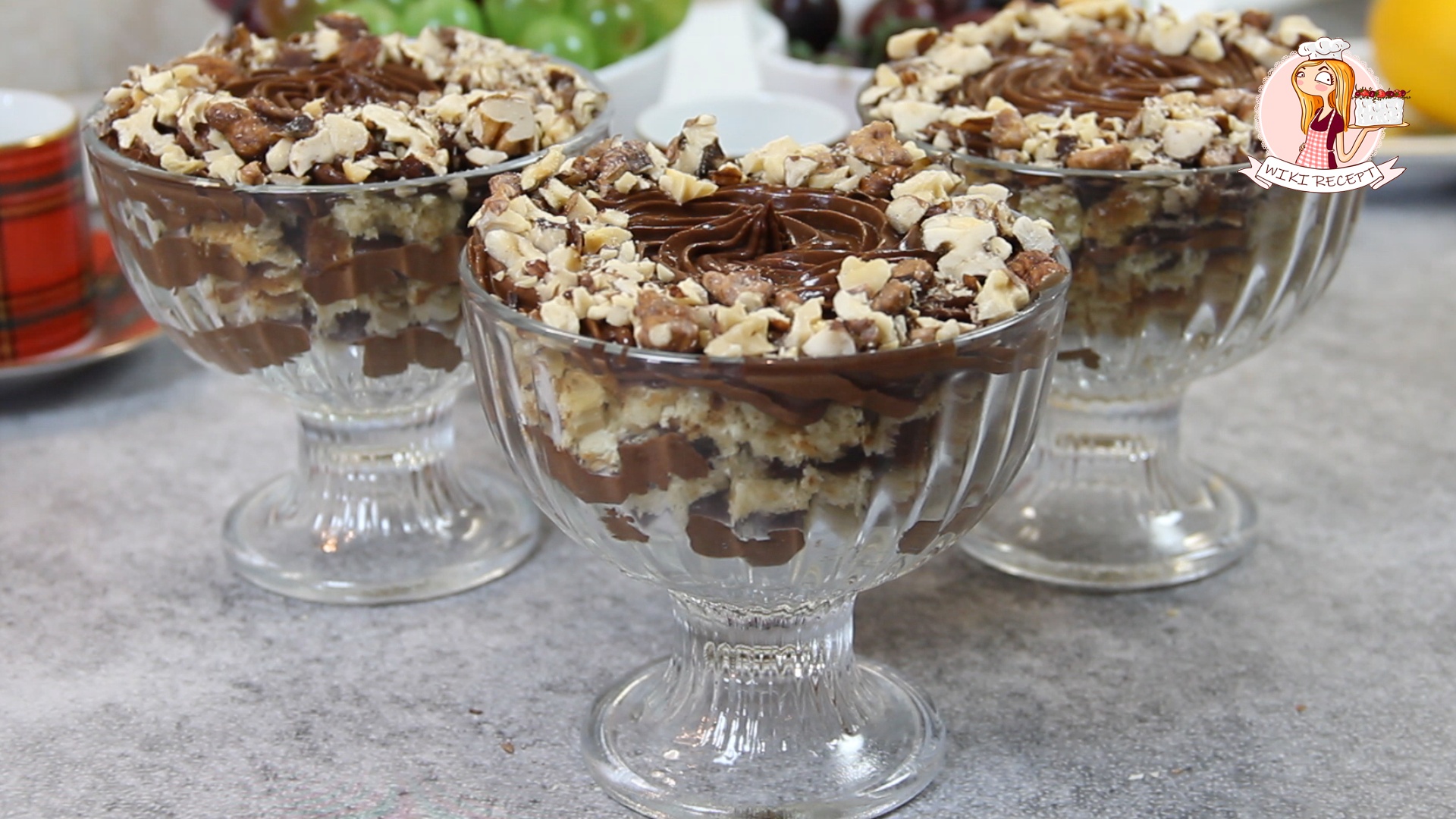 ТРАЙФЛ МОЛОЧНАЯ ДЕВОЧКА с шоколадным кремом. Вкусно как торт, только готовить проще и быстрее