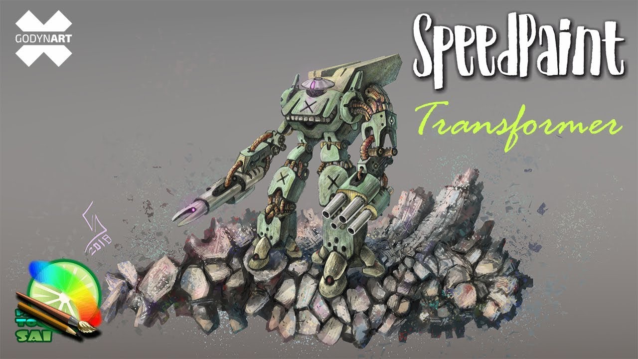 Как нарисовать аниме Gundam